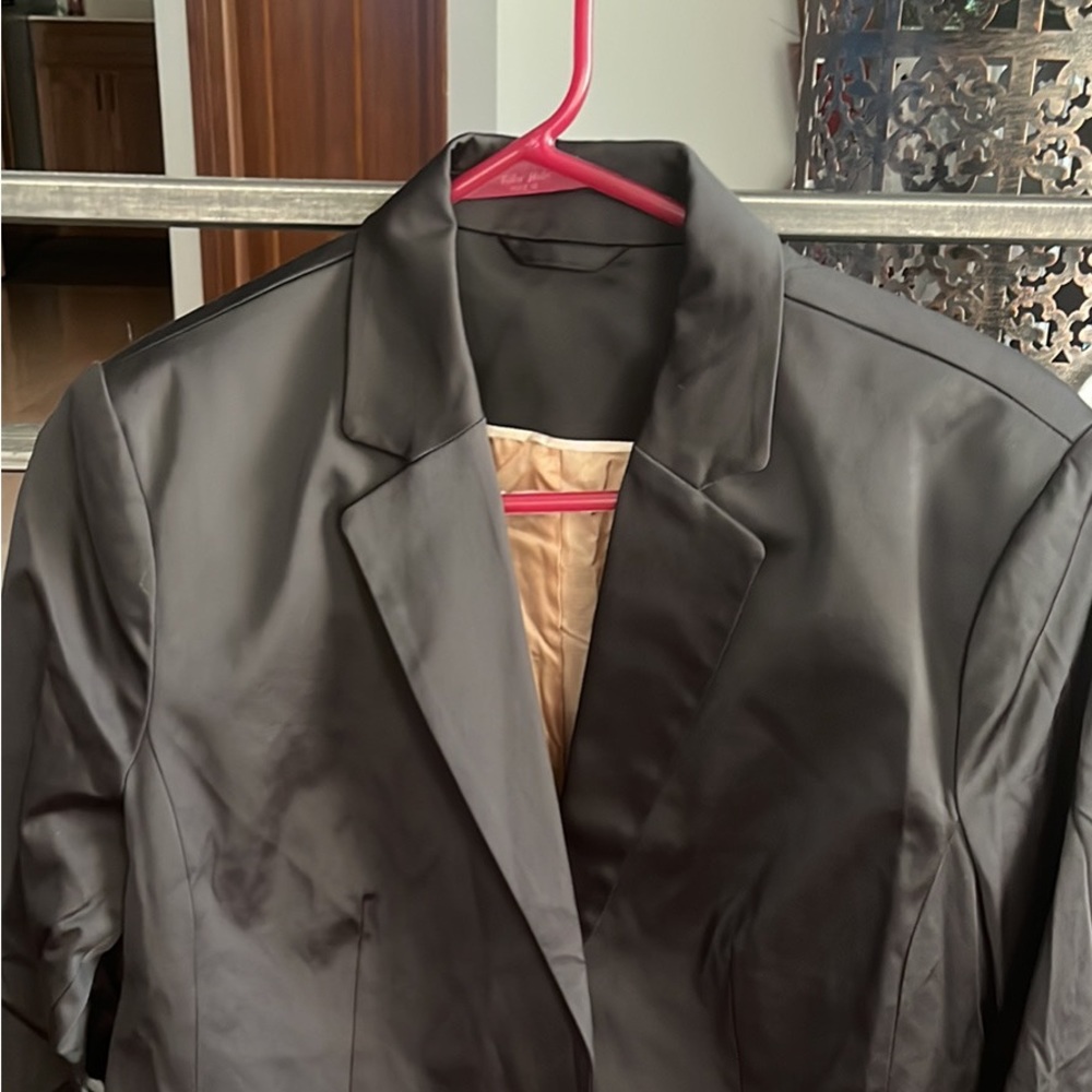 Thick material blazer